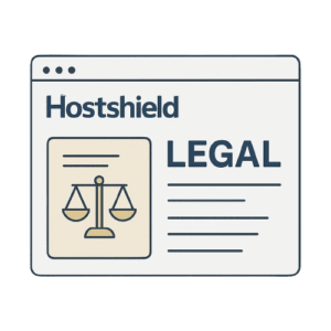 Hostshield legal information